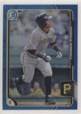 2015 Bowman Chrome Prospects Blue Refractor 139/150 Harold Ramirez #BCP35 0b3