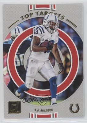 2017 Panini Donruss Top Targets Red TY Hilton #10 o9o