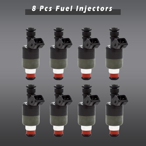 8 pcs Fuel Injectors 17095004 Replacement for Buick Roadmaster Cadillac 