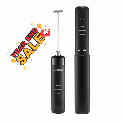 SimpleCafé Essentials Frother – Handheld Milk Frother for Coffee and Lattes - Afbeelding 1 van 7