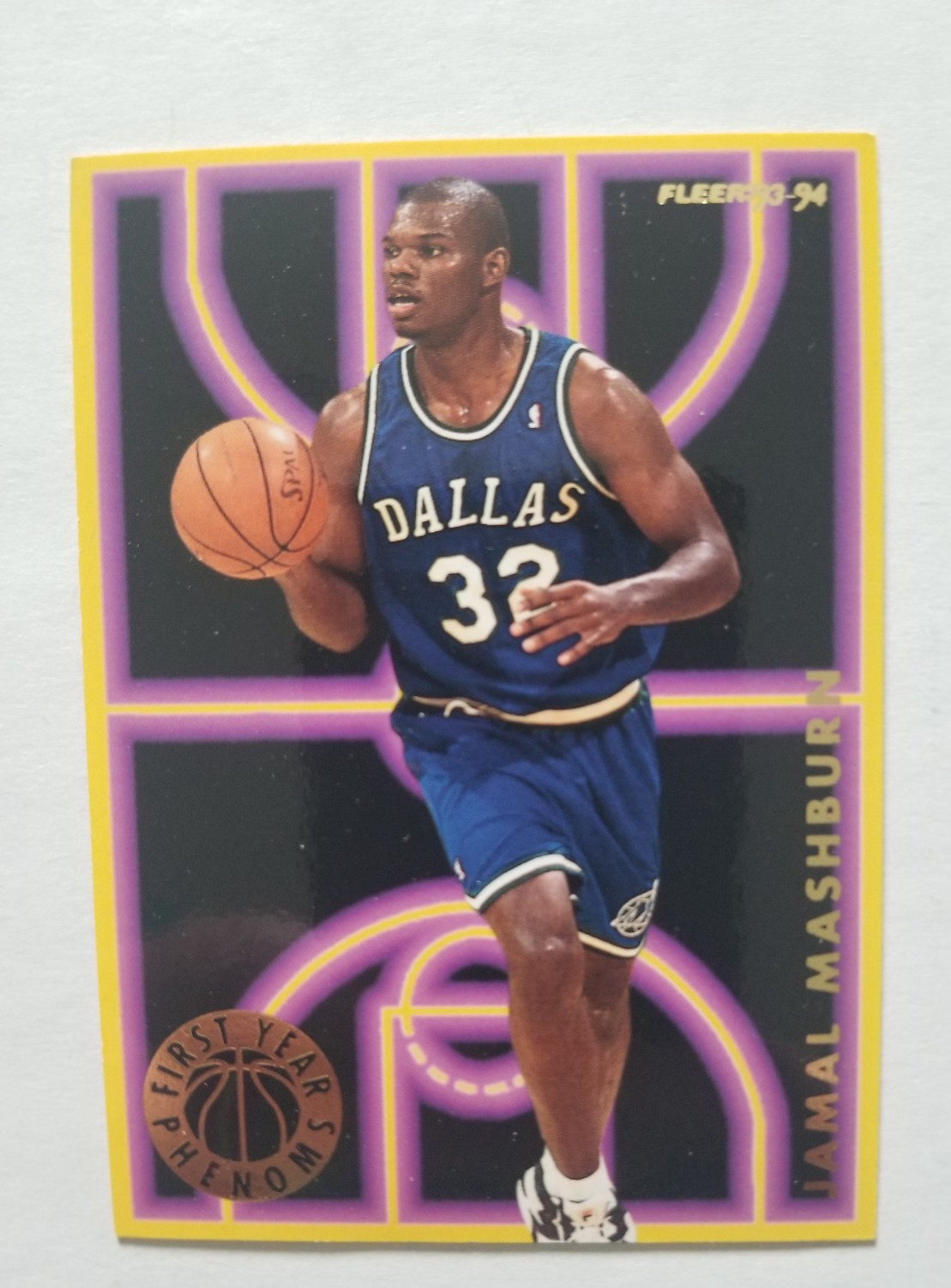 1993-94 Fleer - First Year Phenoms Jamal Mashburn #6 (RC) Rookie