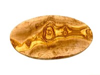 FrüHstüCksbrett olivenholz Oval – Ca. 24 Cm, Massiv & Langlebig