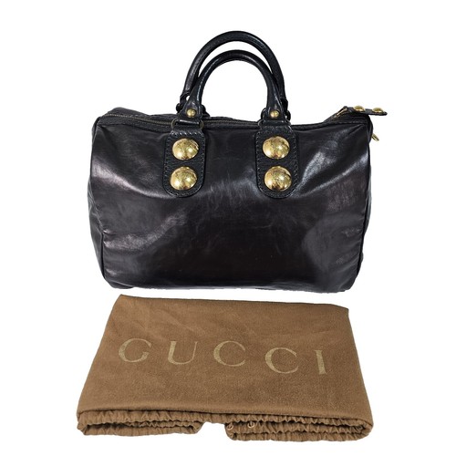 AUTHENTIC Gucci 2007 Runway Large Size Babouska Snakeskin Leather