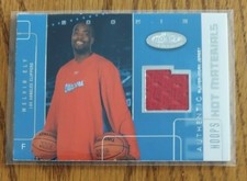 Melvin Ely (Clippers)2002-03 NBA Hoops Hot Prospects Hot Materials ROOKIE JERSEY