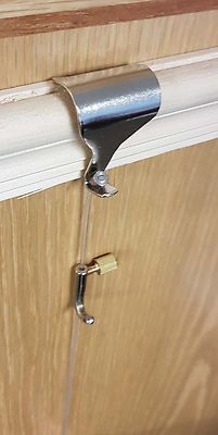 Victorian Triditional Moulding picture rail hook clear cable set picture  hanging UK