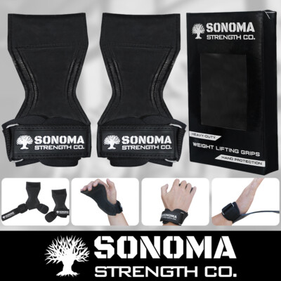 Weight Lifting Grips   Heavy-Duty Wrist Straps with Padded Support