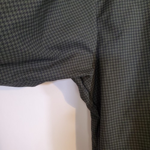 Forresters Performance Outerwear Green Houndstooth Golf Windbreaker VTG 90s - M - Picture 12 of 16