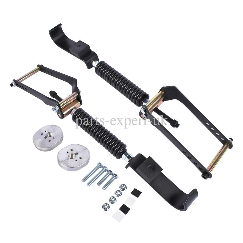 Par de kits de suspensión de resorte de hoja HD 3611YHD para Ford F150 2009-23 4x4 Foto 3 de 4