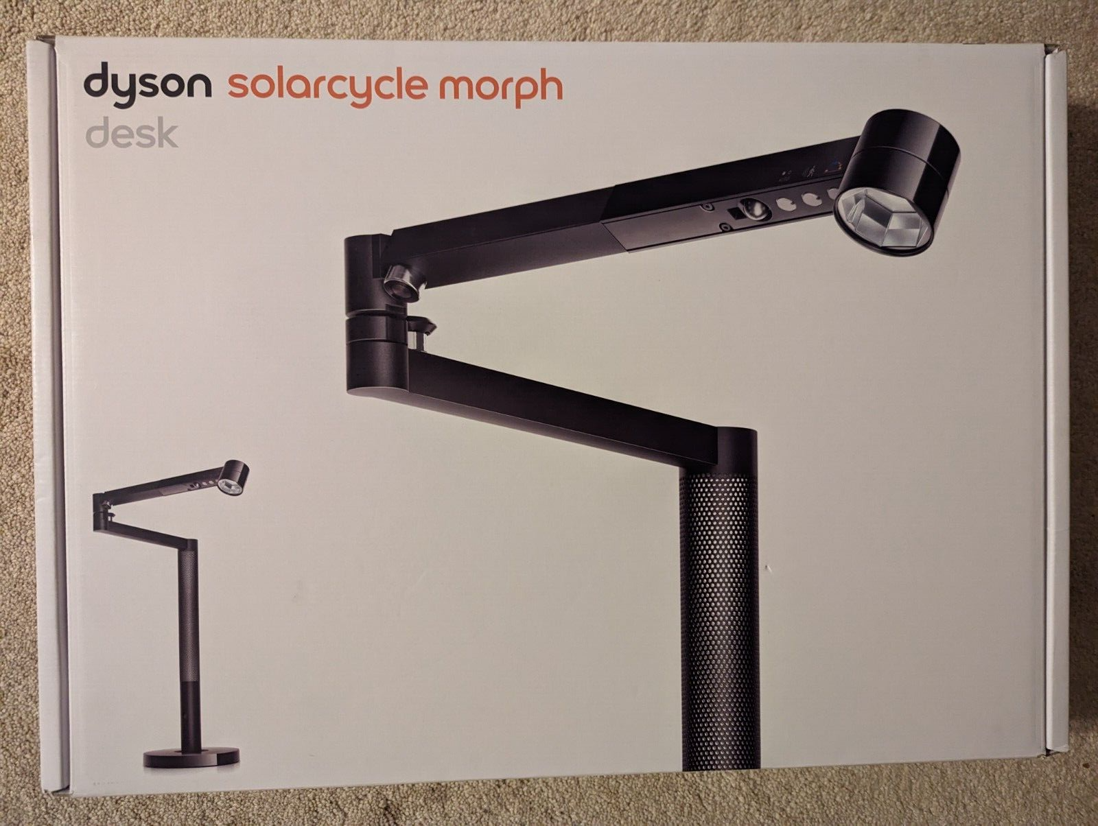 NEW Dyson Solarcycle Morph Desk Light LED Light Smart Lamp Black/Black  SEALED