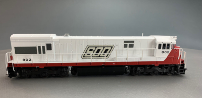Ade 3032 シルバーリンゲ　all銀 モデル　 HOスケール HO Atlas Master Silver Soo Line LNose U30C Diesel Locomotive #802