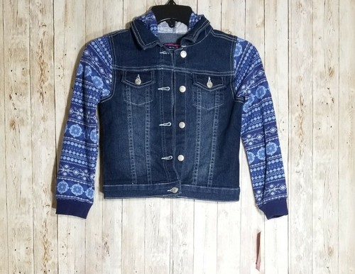 Girl's Denim Jacket-Wallflower 