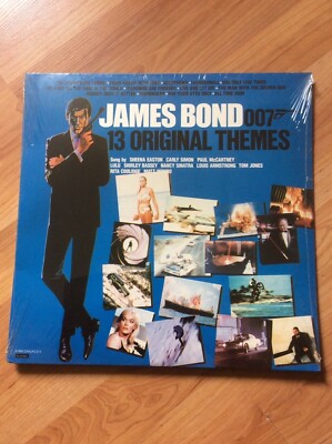 RARE VINYL RECORD ALBUM  JAMES BOND 007 ORIGINAL THEME  1983