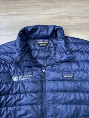 Patagonia Down Sweater Puffer Jacket - Navy Blue - Mens Size L-XL