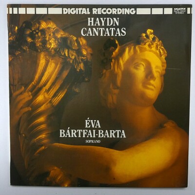 Lp 1982 Joseph Haydn  Haydn Cantatas, Éva Bártfai-Barta, Nicholas McGegan