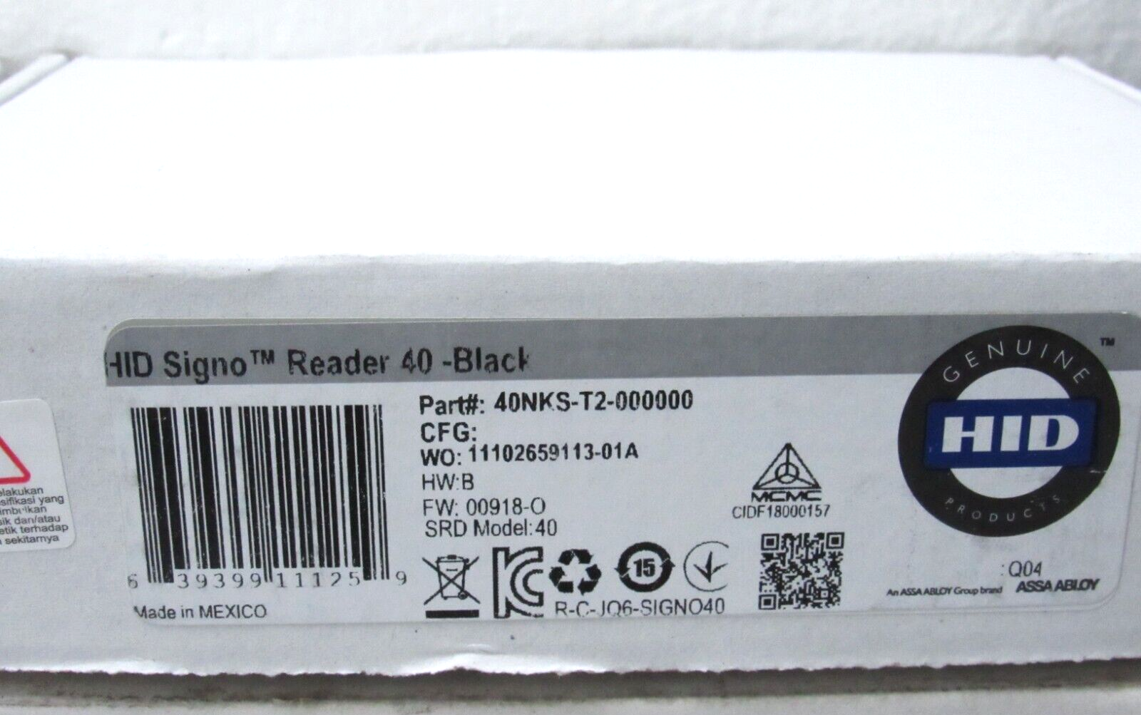 HID Signo 40NKS-T2-000000 Multi-Technology Mobile Ready Smart Card ...