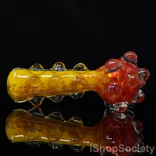 5.5" Roll Resistance Frit Tobacco Smoking Pipe Thick Collectible Pipes - P449E