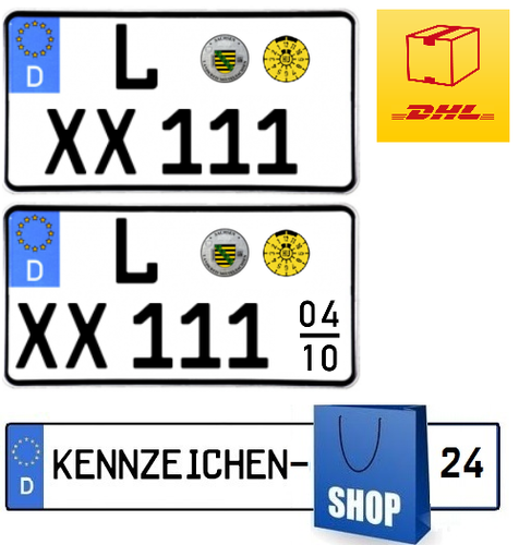 1 Kennzeichen Saison 255x130 Leichtkraftrad Roller Motorrad