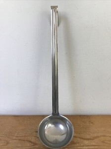 Pro Stainless Steel Professional Commercial Kitchen Ladle Dipper 6 oz 177 ml 12"