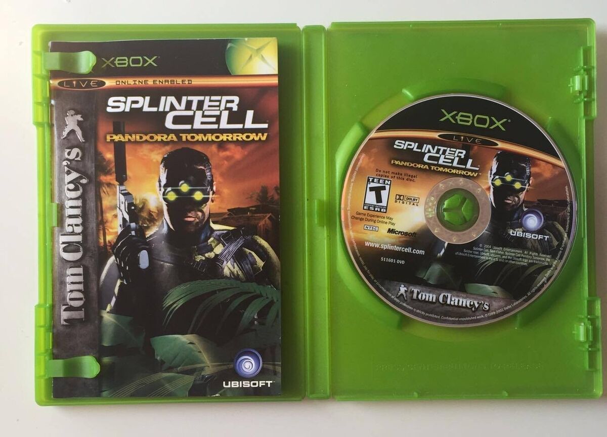 Xbox Tom Clancy's Splinter Cell: Pandora Tomorrow Games