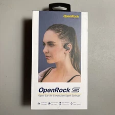 OpenRock S Open-Ear Air Conduction Headphones, Bluetooth 5.3 Wireless Over-Ear