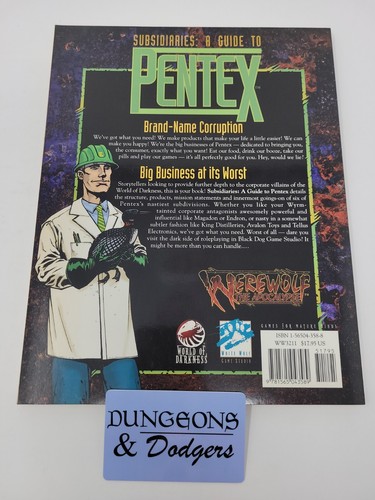 Subsidiaries: A Guide to Pentex - RPG - Werewolf the Apocalypse Sourcebook - Picture 7 of 9