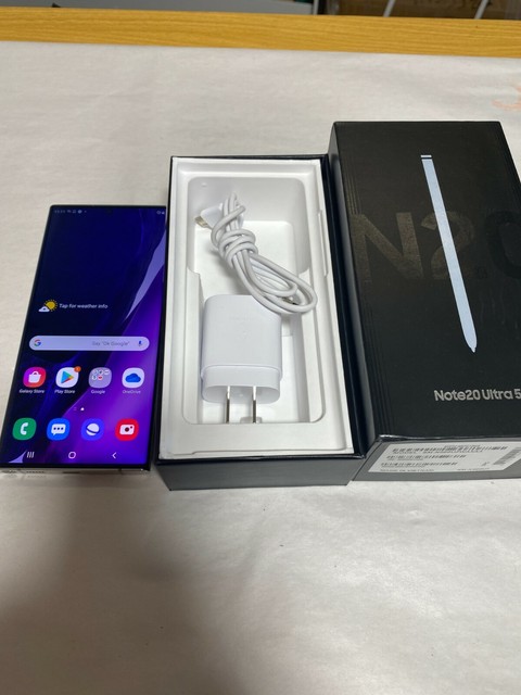 Samsung Galaxy Note20 Ultra 5G SM-N986U - 128GB - Mystic White (Unlocked) for sale online | eBay