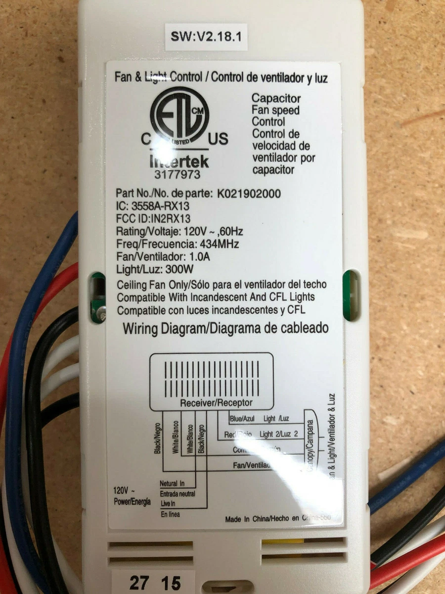 How To Fix A Casablanca Ceiling Fan Remote Shelly Lighting