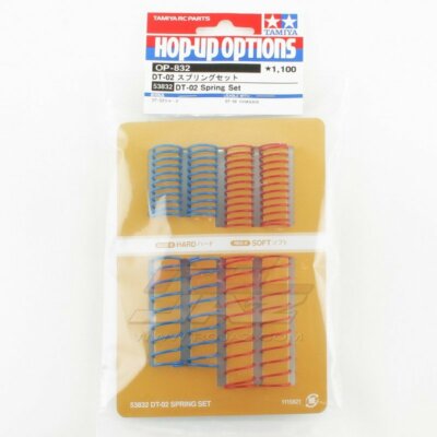 Tamiya 53832 RC DT-02 Spring Set For DT02/DT03/TT02B/DF02 CVA