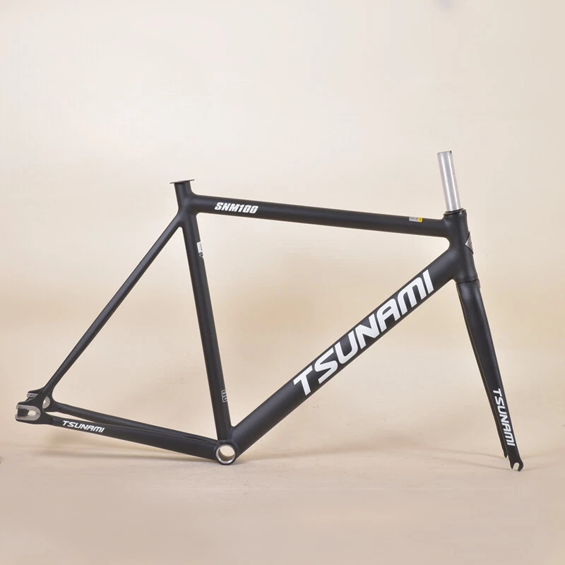Frameset Aluminum Fixed Gear Frame and Fork Track Fixie Bike