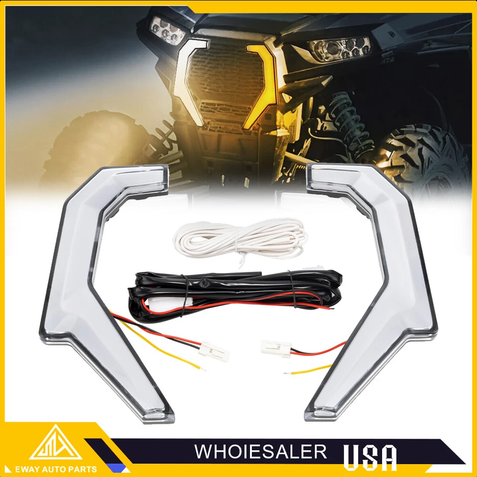 Kit de luces LED delanteras UTV para Polaris RZR XP 4 1000/S 4 900 2014-2020 Foto 2 de 4