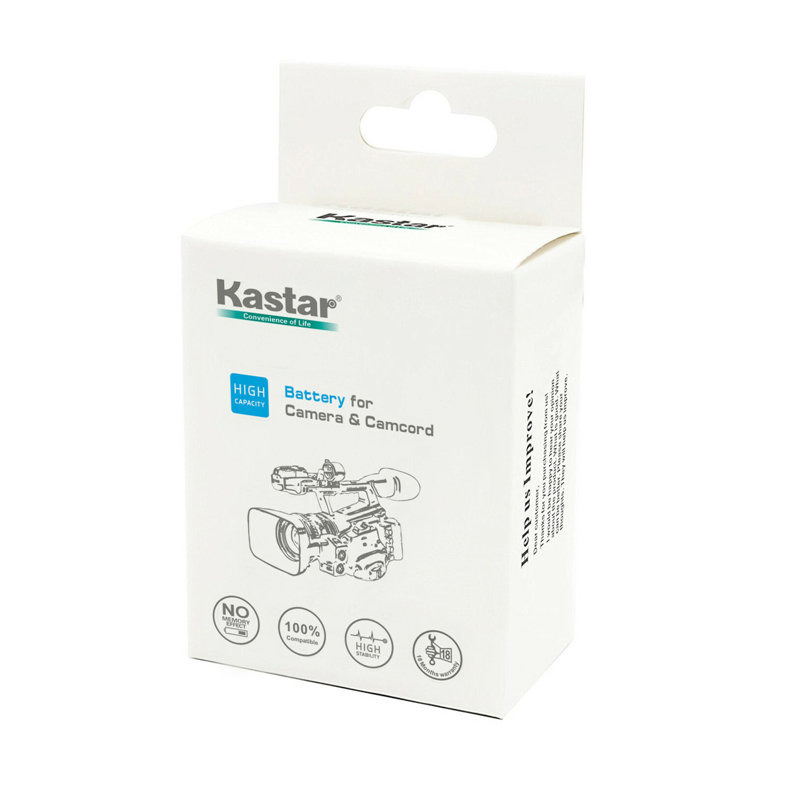 Kastar BP-820 Battery for Canon VIXIA HF G30, G40, XA20, XA25, XA35 Camcorders