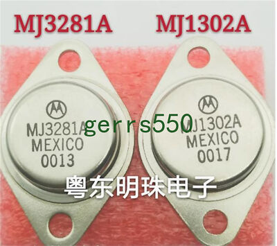 1 pcs New MEXICO MJ3281A MJ1302A  seal pair tube TO-3