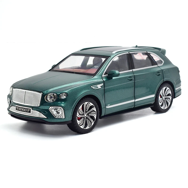1:24 Scale Bentayga Cars Models Alloy Diecasts Toys Vehicles 6 Doors Can Be Open