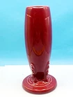 Fiesta Ware Cinnabar Burgundy Bud Vase Fiestaware, Retired, Vtg. Post 1986 Color