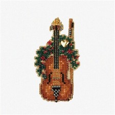 Harmony Strings Beaded Cross Stitch Kit - Create Your Own Violin Masterpiece for