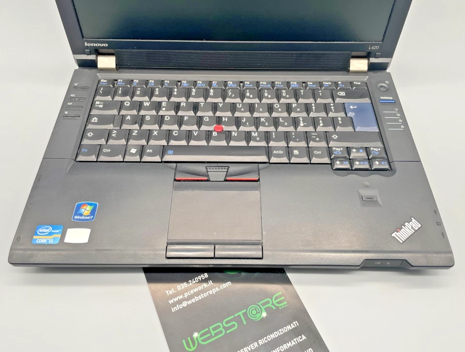 LENOVO L420 THINKPAD i3-2310U 4GB RAM 320GB HDD 14" HD FATTURA GARANZIA 3 MESI - Immagine 2 di 4