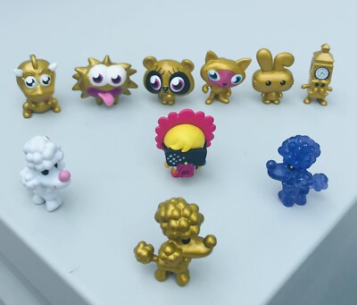 MOSHI MONSTERS BUNDLE OF FIGURES INC ULTRA RARE LADY GOO GOO, 3 X FIFI &  GOLD | eBay
