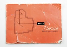 196551 Kodak Retina Reflex III Genuine Original User Instruction Manual Booklet