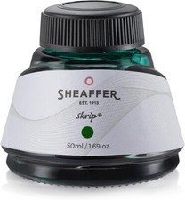 Sheaffer Skrip Fountain Pen Ink Green  In Bottle 50Ml 94251