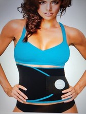 UltraComfy Medium Waist Trainer Trimmer Sweat Belt Back Support Workout Unisex