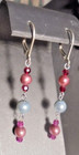 Emily Rays (Signed) Red Seed Beads & Multi-faceted Crystals Necklace,Bracelet, + — photo 3