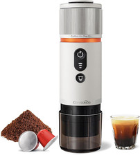 Portable Espresso Coffee Machine: 12V Electric Small Travel Expresso Maker - Sel