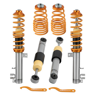 Adjustable Coilovers Suspension Lowering Kit Shocks Absorber For Fiat 500 2007+