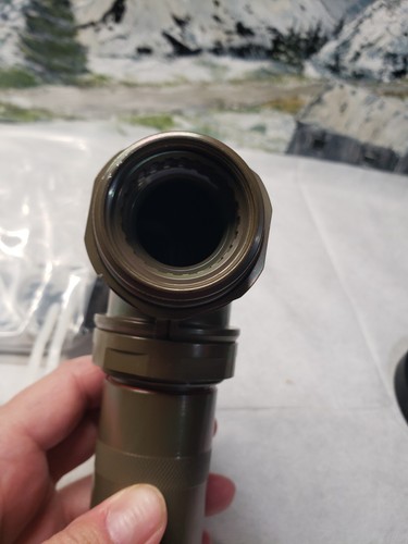 GLENAIR M28840/812WA Backshell PIÙ CANNONE ITT CON PERNI - Foto 9 di 11