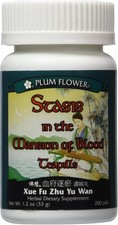 Stasis In The Mansion Of Blood Teapills (Xue Fu Zhu Yu Tang Wan), 200 ct, Plum F