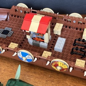LEGO Vikings: Viking Ship Challenges the Midgard Serpent (7018). READ DISC! 85%