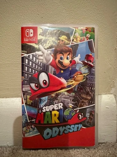 Nintendo Switch Super Mario Odyssey Complete With Case Test