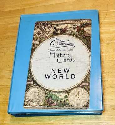 Classical Conversations Classical Acts & Facts History Cards New World