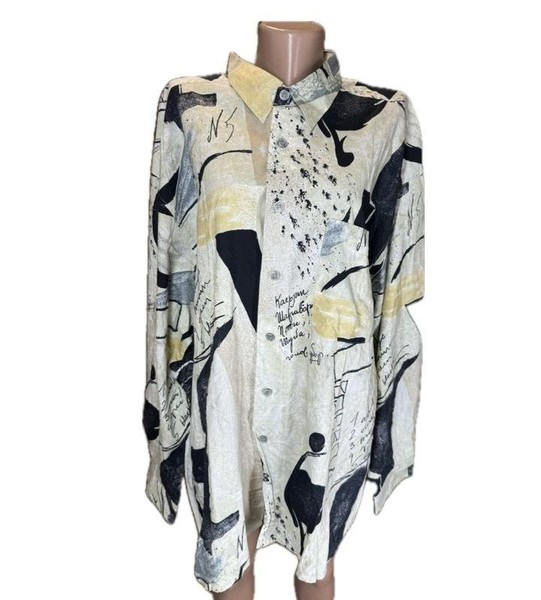 Men Vintage stories Shirt Multicolor Viscose 44 /