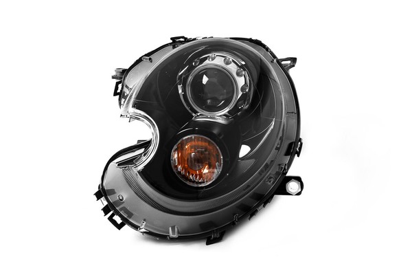 Mini Cooper One Scheinwerfer Links 06-14 Schwarz Xenon Fahrer N/S OEM-image